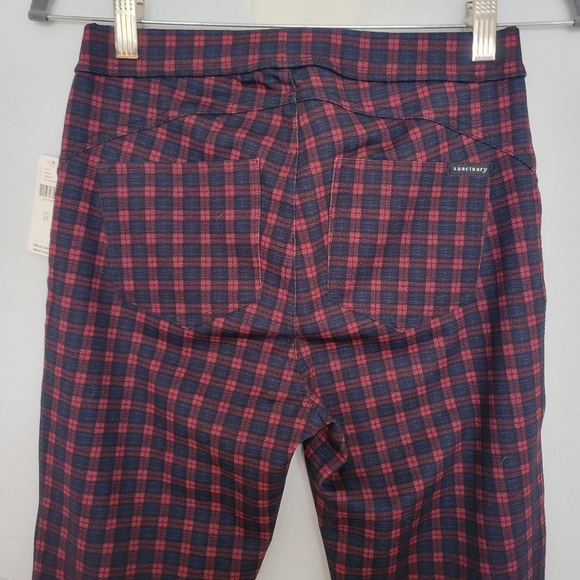 NWT Anthropologie Sanctuary Finchley Plaid Leggings | XS - Picture 6 of 8